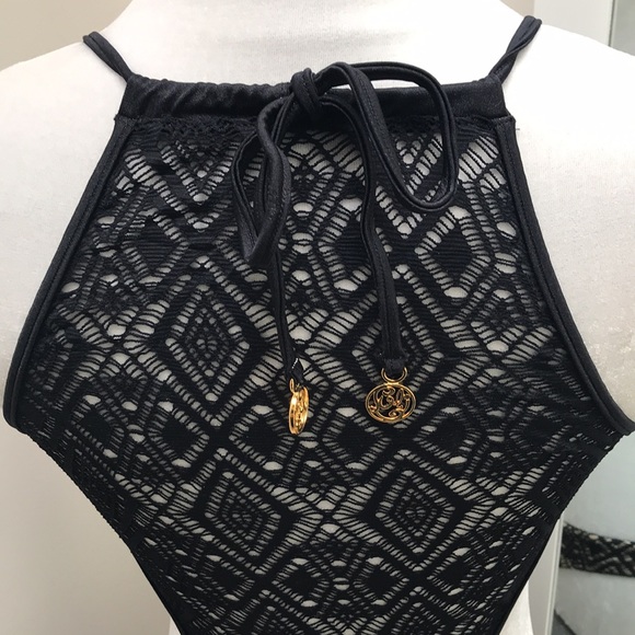 Luli Fama Take Me Back Crochet One Piece - Picture 9 of 16